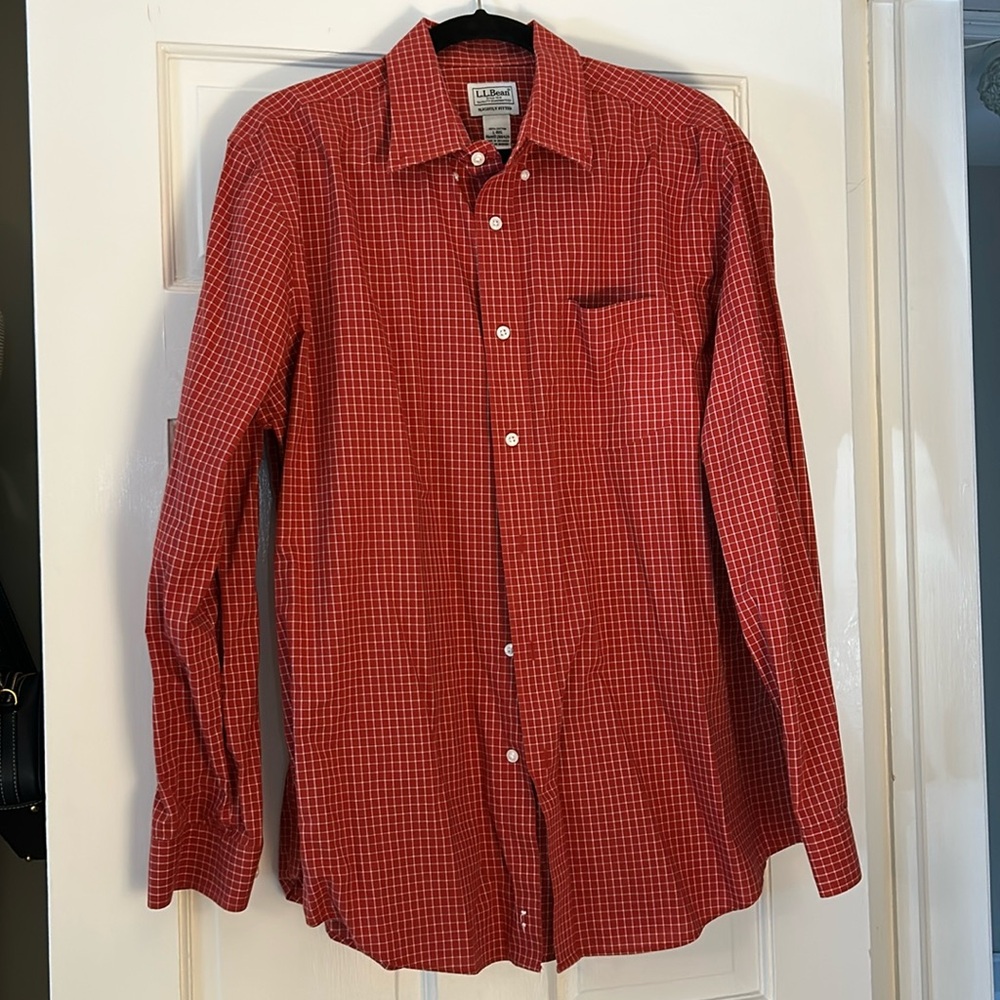 LL BEAN button down shirt